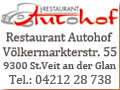 Willkommen im Restaurant Autohof - St. Veit an der Glan